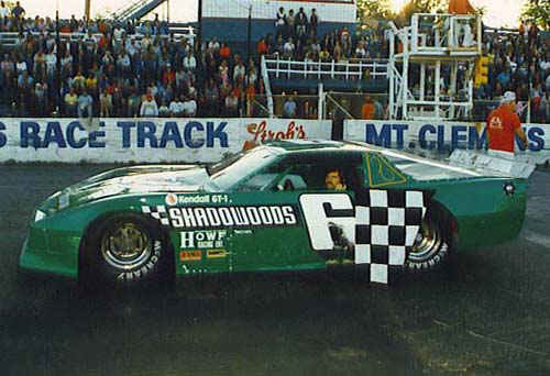Mt. Clemens Race Track - Green No 6 Tracey Leslie - The Last Super Late Model Champ 1985 From Terry Bogusz Jr